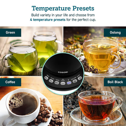 Cosori Smart Gooseneck Kettle, 4 Temp Presets, 0.8L Pour Over Coffee Kettle 🍁 All In One Marketplace Canada