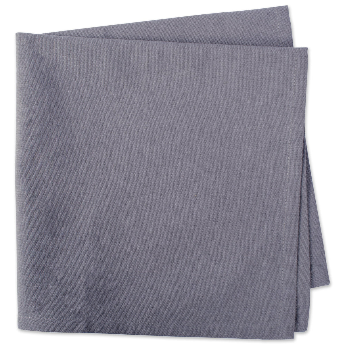 DII Oversized 20x20" Cotton Napkin, Pack of 6, Gray - Perfect for Halloween, Dinner Parties, BBQs, Weddings, Showers and Everyday Use