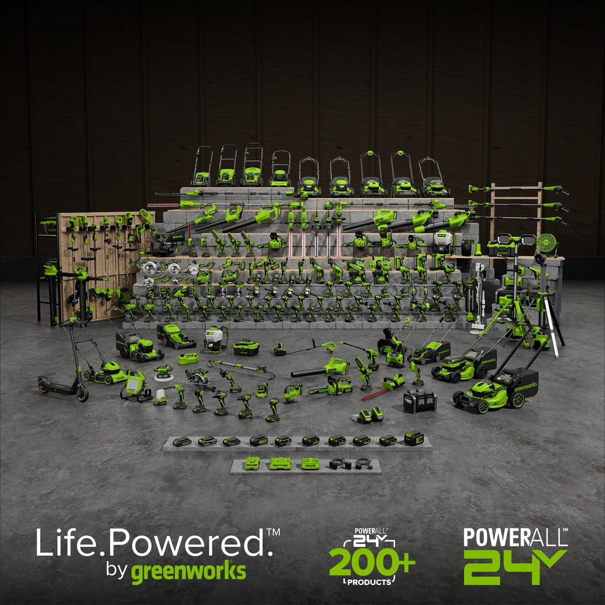 Greenworks 24V 12" Cordless String Trimmer and Blower Combo Kit, 2Ah USB Battery and Charger Included 🍁 All In One Marketplace Canada