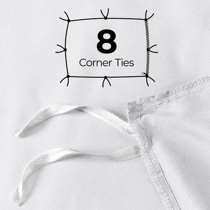 Utopia Bedding Duvet Cover Queen Size Set with Pillow Shams - Comforter Cover with Zipper Closure, 90X90 Inches & Pillow Shams 20X26 Inches (White) Comforter Not Included 🍁 All In One Marketplace Canada