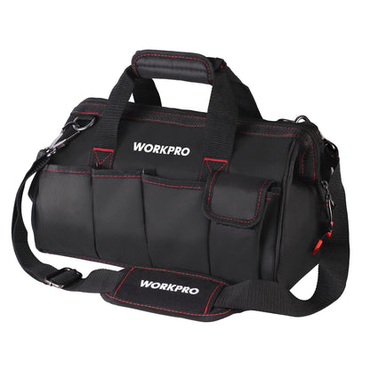 WORKPRO Close Top Wide Mouth Tool Bag Storage Organizer Close Tote, 14" 🍁 All In One Marketplace Canada