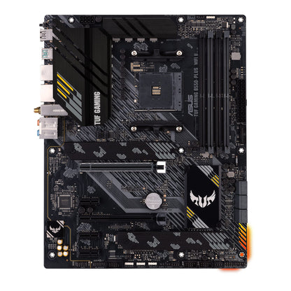 ASUS TUF Gaming B550-PLUS WiFi II AMD AM4 (3rd Gen Ryzen™) ATX Motherboard (PCIe 4.0, WiFi 6, 2.5Gb LAN, BIOS Flashback, USB 3.2 Gen 2, Addressable Gen 2 RGB Header and Aura Sync) 🍁 All In One Marketplace Canada