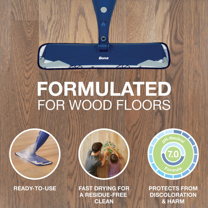 Bona Refill Hardwood Floor Cleaner, Refill-128, 128 Fl Oz 🍁 All In One Marketplace Canada