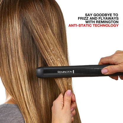 Remington 1" Anti-Static Flat Iron with Floating Ceramic Plates and Digital Controls, Hair Straightener, Purple, S5500 🍁 All In One Marketplace Canada