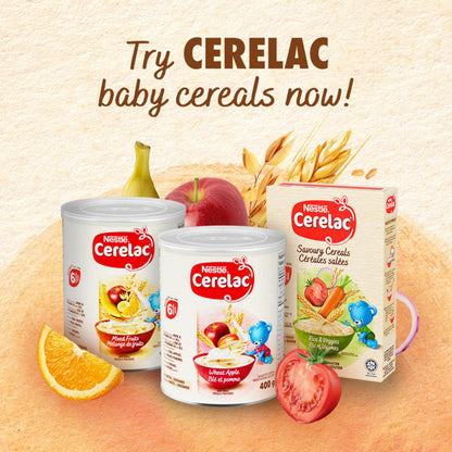 CERELAC Mixed Fruits Baby Cereal, 6 Months & Up, 6-Pack, 2.4 kg 🍁 All In One Marketplace Canada
