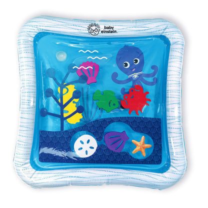 Baby Einstein Octopus Water Play Mat - Safety Fill Line, Tummy Time Activity & Sensory Toy for Babies Newborn & up, Blue 🍁 All In One Marketplace Canada