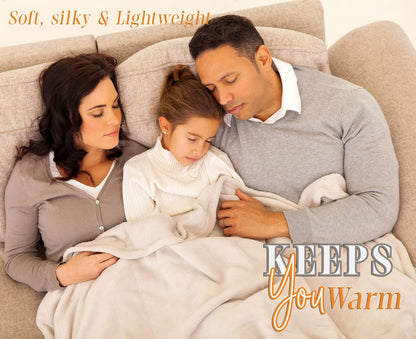 Elegant Comfort Lightweight Throw Blanket- Halloween Themed, Soft, Cozy and Plush- Throw Blankets, Perfect for Lounging this Spooky Season, 50 x 60 inches, Skull & Bones, Throw Blanket