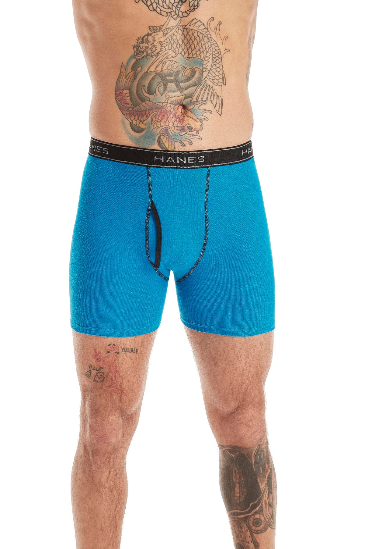 Hanes Men's 4 Pack FreshIQ Ringer Boxer Brief, Assorted, X Large 🍁 All In One Marketplace Canada