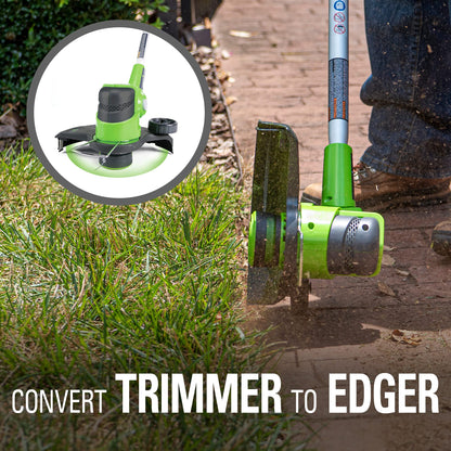 Greenworks 24V 12" Cordless String Trimmer and Blower Combo Kit, 2Ah USB Battery and Charger Included 🍁 All In One Marketplace Canada