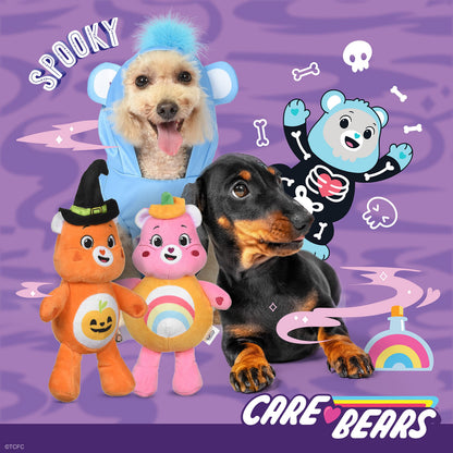 Care Bear for Pets Halloween Cheer Bear Sleeveless Hoodie Dog Costume - Officially Licensed Halloween Costumes for Dogs, Size Large