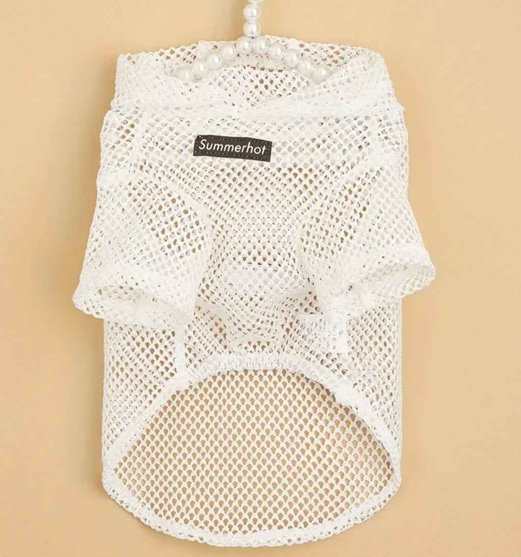Tyler Dog Shirt | Mesh Pet Shirt