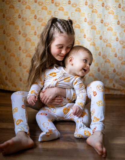 🧇Pyjama en bambou –  Petit déjeuné Canadien