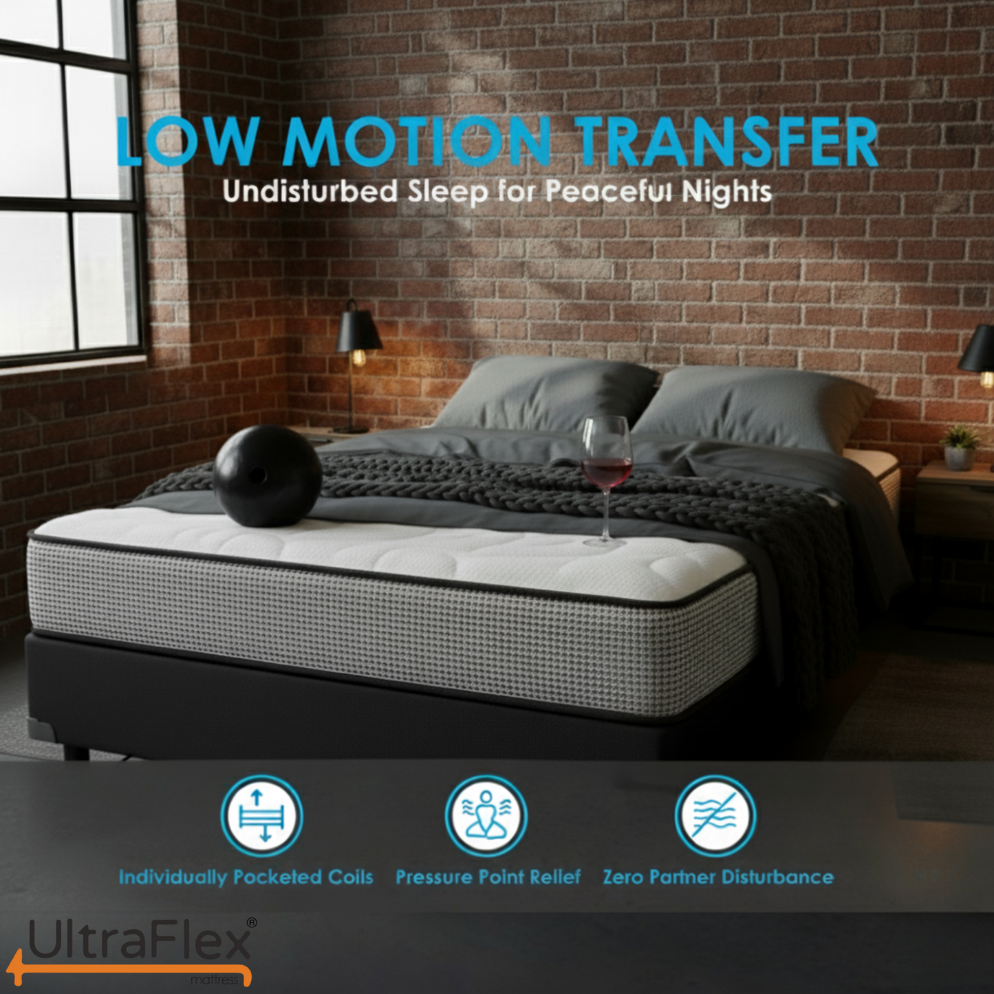 UltraFlex® DreamWeaver Matratzen- und Boxspring-Set – Mittelfeste Taschenfederkern-Hybridmatratze – Kanadische Orthopädische Unterstützung mit Kühlgel-Schaum, gesteppter Oberseite, atmungsaktivem & hypoallergenem Komfort, Randstütze & Bewegungstrennung