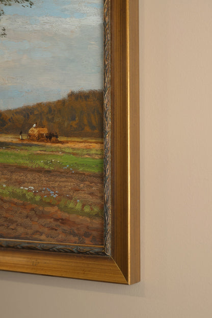 GESÄNGE DER ERDE, VINTAGE-RAHMEN GOLD
