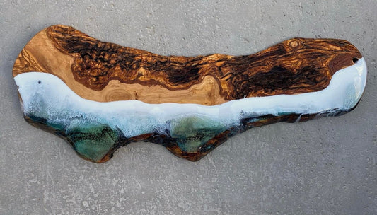 Olive Wood Charcuterie Board - AURABAGS SHOP