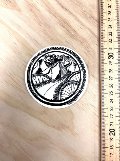 BIKE WORLD Eco Vinyl Stickers