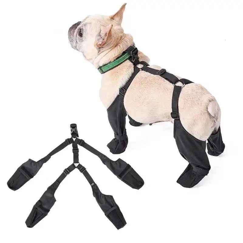 Suspender Dog Boots | Fashion Dog Boots with Suspenders