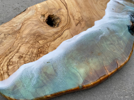 Olive Wood Charcuterie Board - AURABAGS SHOP