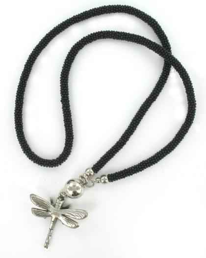 Long Dragonfly Necklace