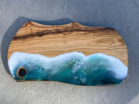Olive Wood Charcuterie Board - AURABAGS SHOP