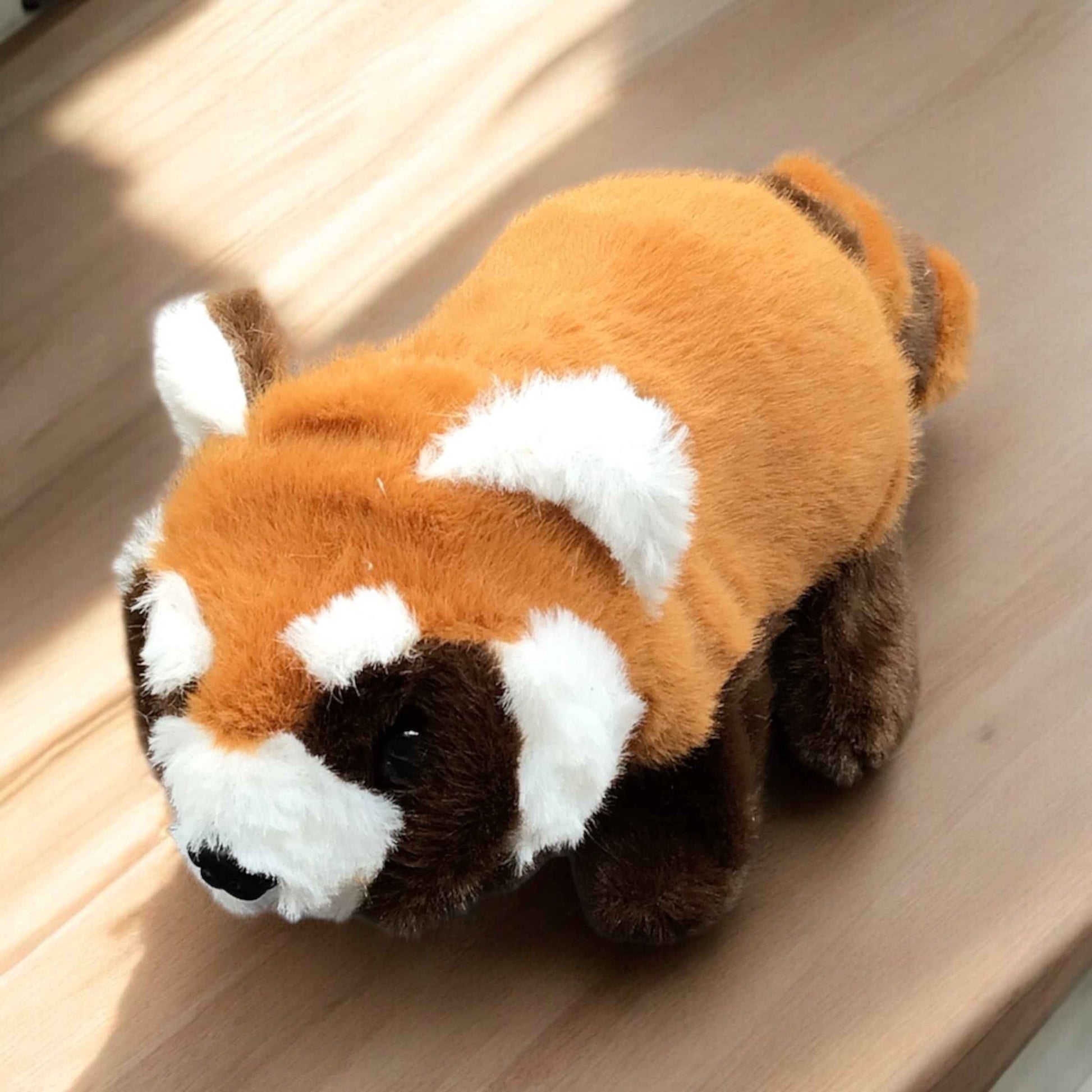 Interactive Electric Red Panda Plush Toy