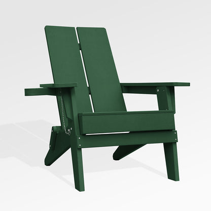 Moderner 2-teiliger klappbarer Adirondack-Stuhl