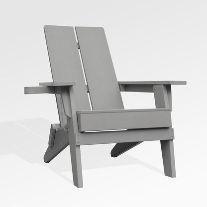 Moderner 2-teiliger klappbarer Adirondack-Stuhl