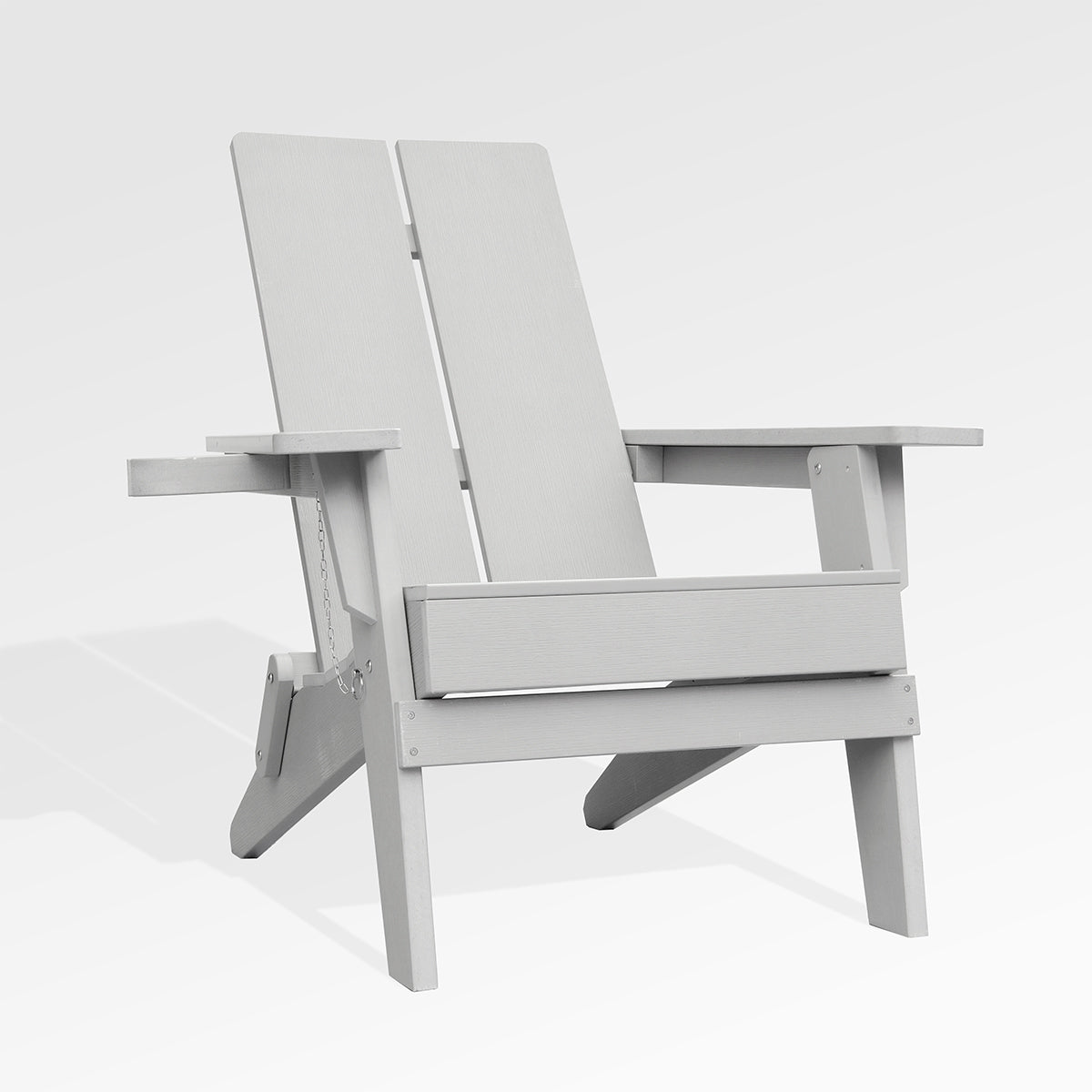 Moderner 2-teiliger klappbarer Adirondack-Stuhl