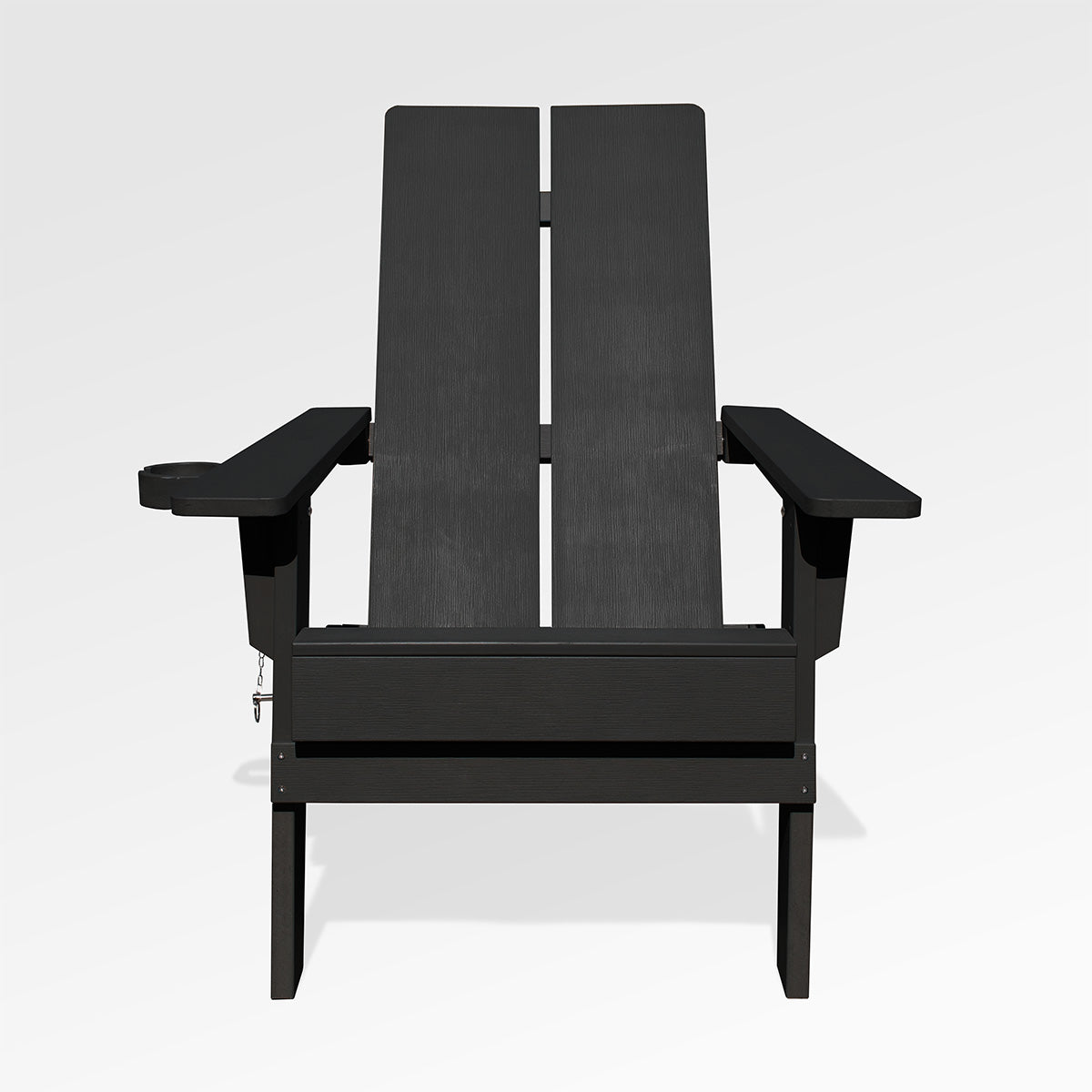 Moderner 2-teiliger klappbarer Adirondack-Stuhl