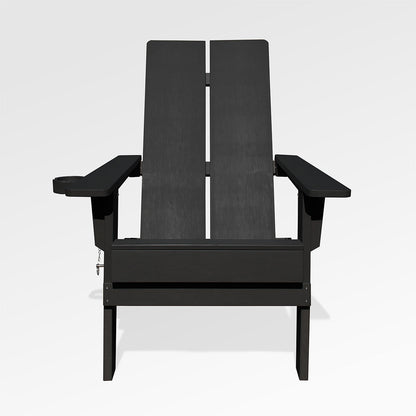 Moderner 2-teiliger klappbarer Adirondack-Stuhl