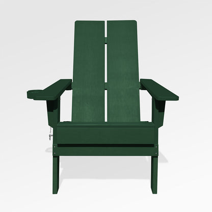 Moderner 2-teiliger klappbarer Adirondack-Stuhl
