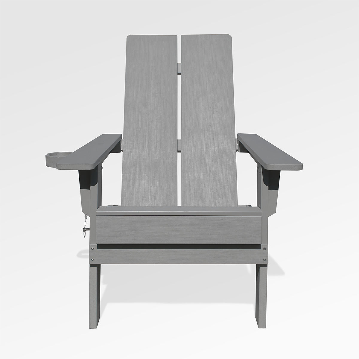 Moderner 2-teiliger klappbarer Adirondack-Stuhl