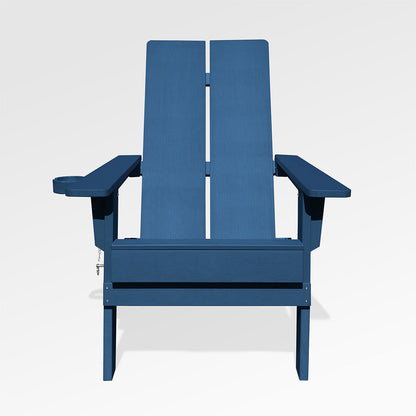 Moderner 2-teiliger klappbarer Adirondack-Stuhl