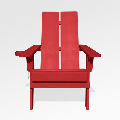 Moderner 2-teiliger klappbarer Adirondack-Stuhl