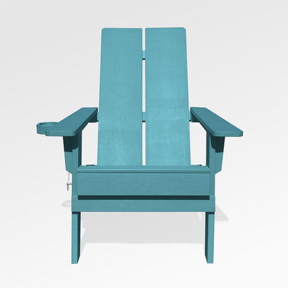 Moderner 2-teiliger klappbarer Adirondack-Stuhl