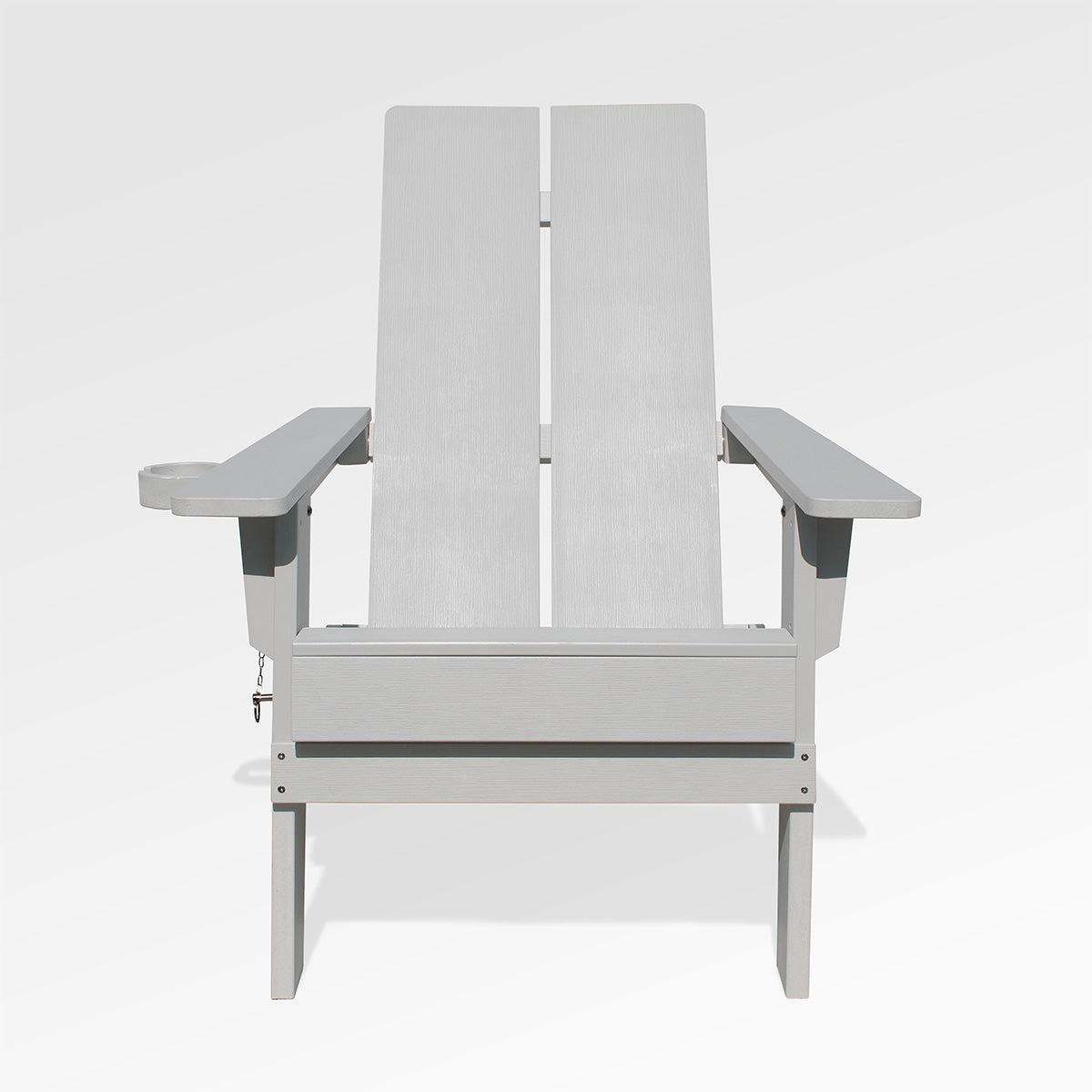 Moderner 2-teiliger klappbarer Adirondack-Stuhl