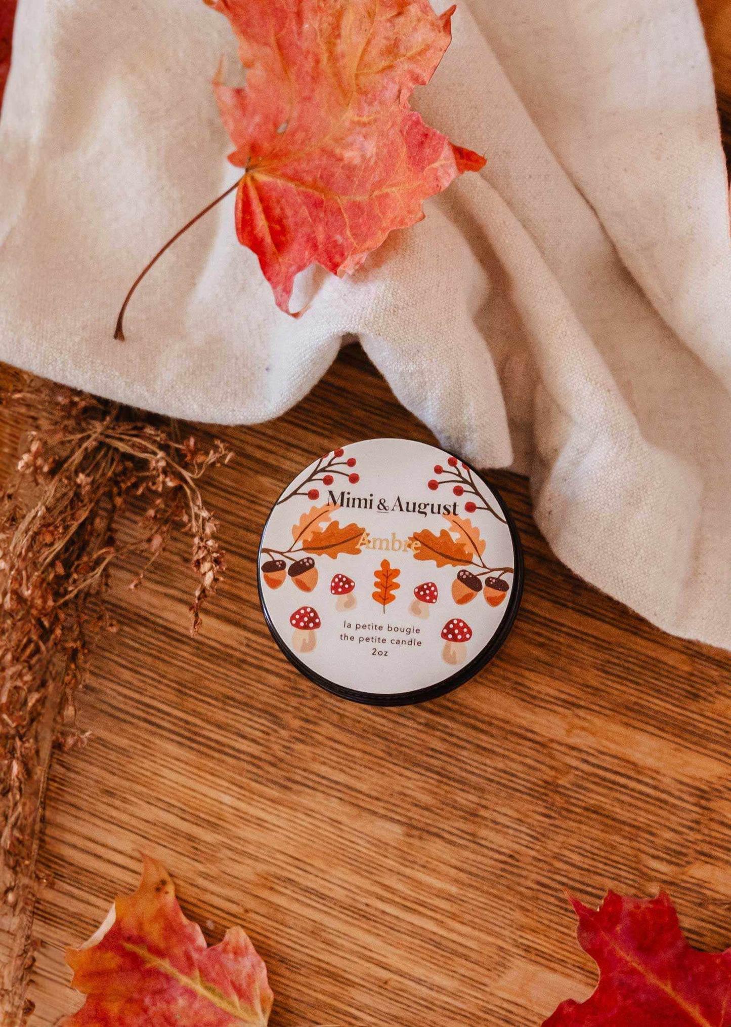 Ambre - Reusable Candle