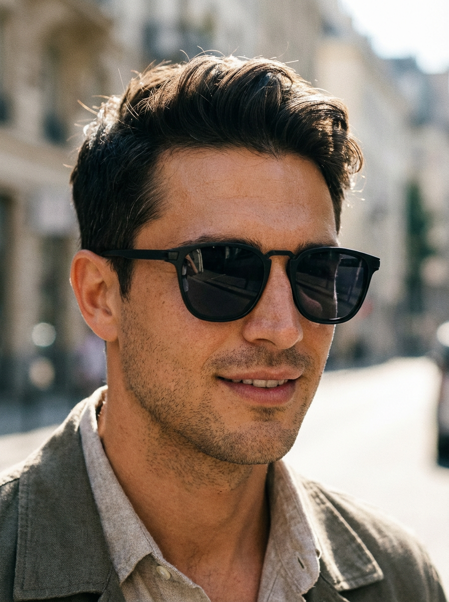 Maven – Square Keyhole Sunglasses | Bolero Eyewear