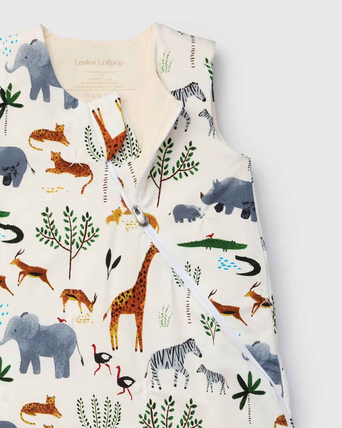 Baby Sleep Sack TENCEL™ 1.0 TOG - Safari Jungle
