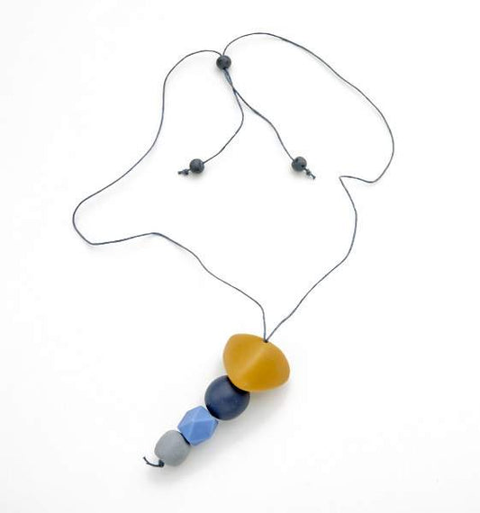Mixed Shape Pendant Necklace