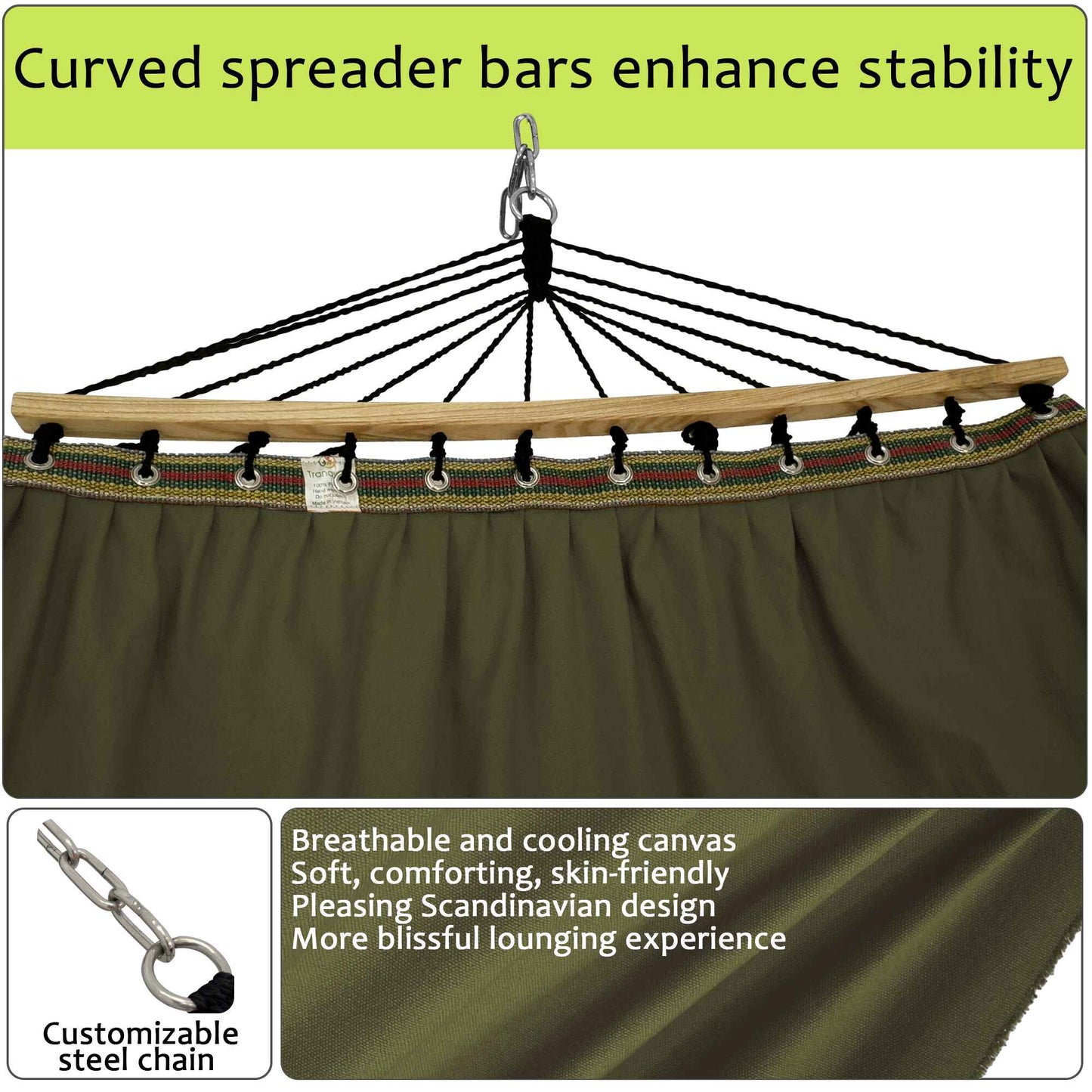 Universal Canvas Double Hammock