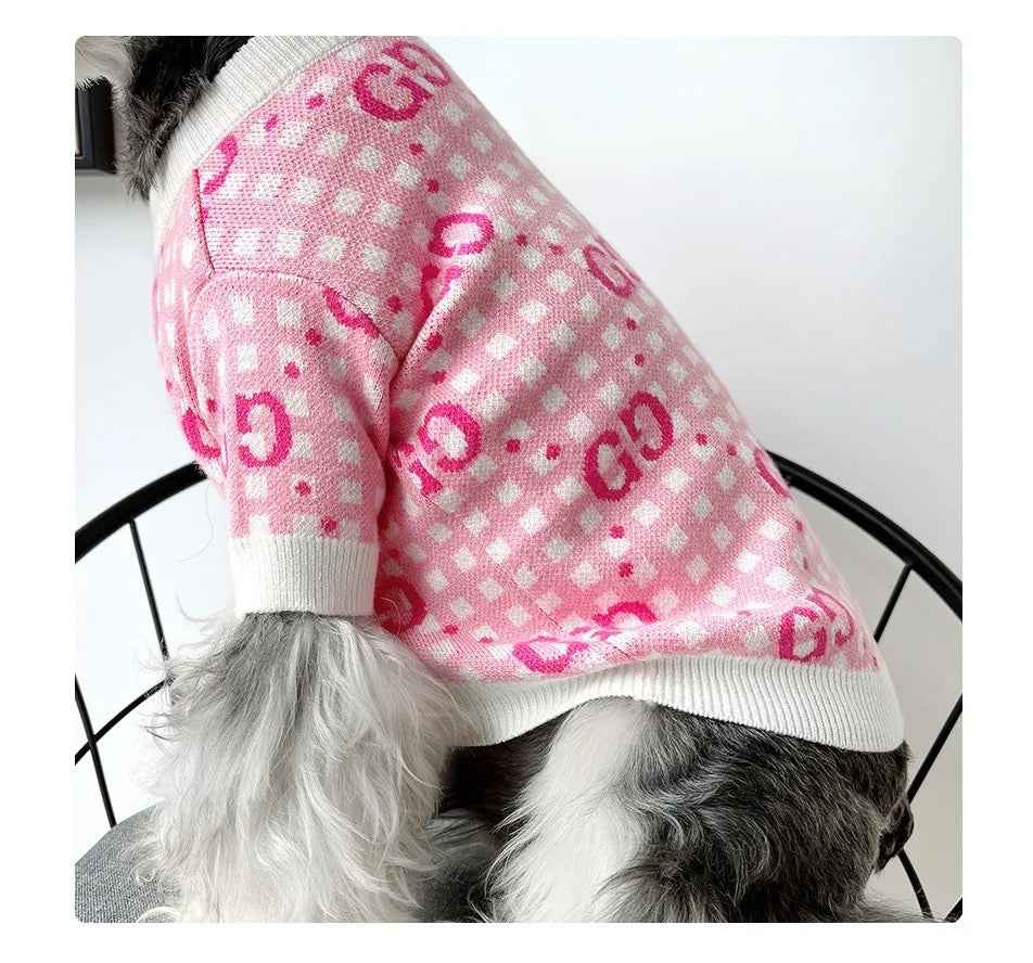 Dog Knit Sweater | Gigi Luxury Dog Sweater