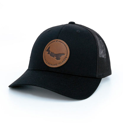 Prince Edward Island Leather Patch Trucker Hat