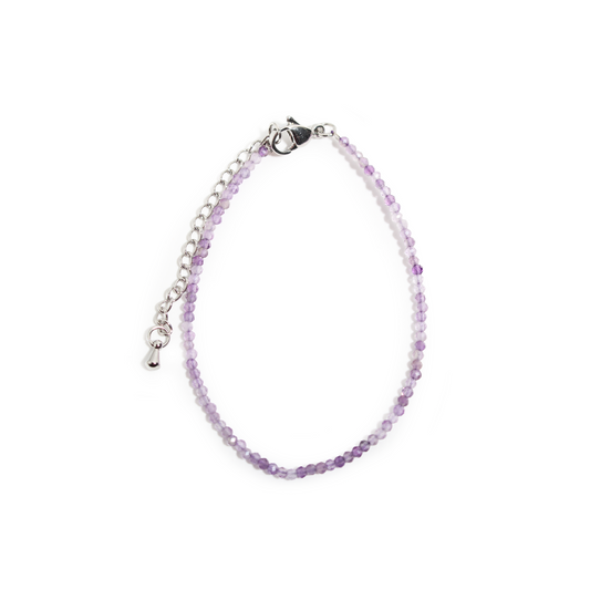 Amethyst Bracelet - 2-3mm