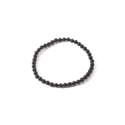Black Tourmaline Bead Bracelet