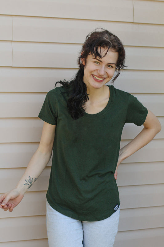 Women's Bamboo Tee - Plain Apparel