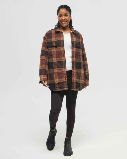 Kapok Flannel Insulated Jacket