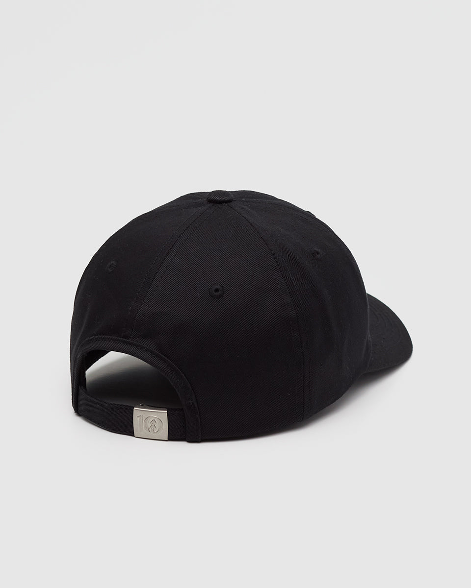 Bestickte Basecap mit Blumenmotiv