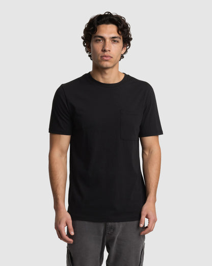 TreeBlend Baker Brusttaschen-T-Shirt