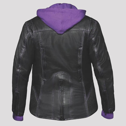 Unik International Women's Hoodie Motorcycle Jacket